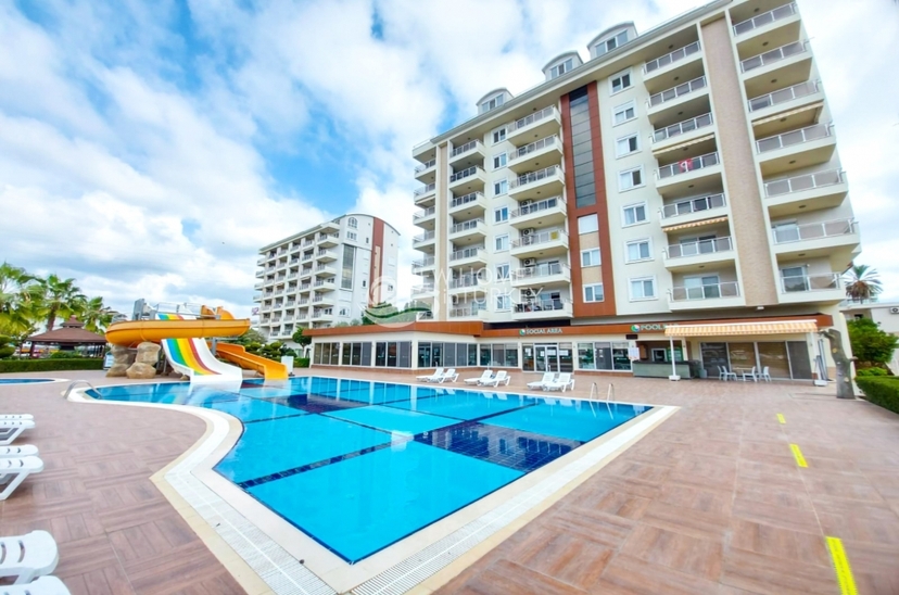 Luxuriöse 1+1 Wohnung mit Bergblick, Alanya - Avsallar