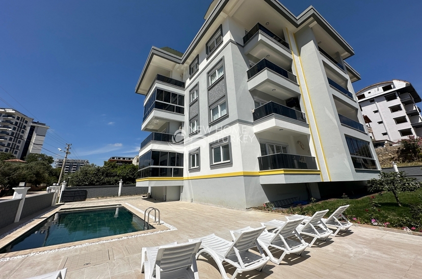 Mountain View 1+1 Apartment in Avsallar, Alanya