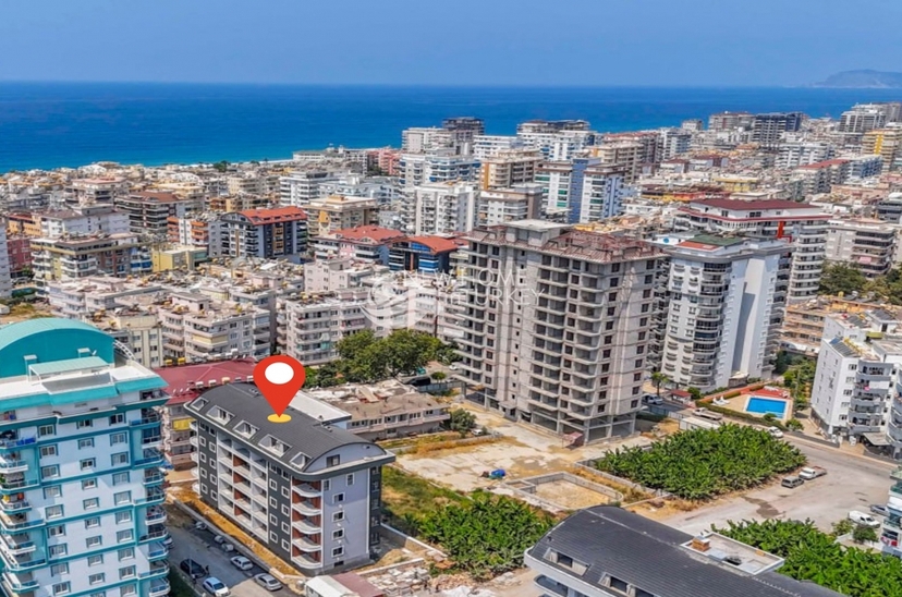 1+1 Lejlighed med bjergudsigt i Mahmutlar, Alanya