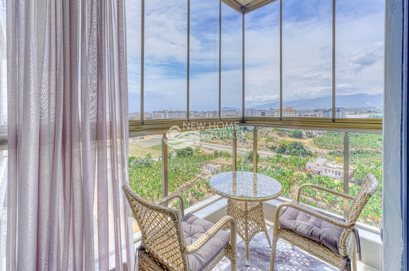 Luxury 1+1 Apartment with Stunning Views in Mahmutlar, Alanya