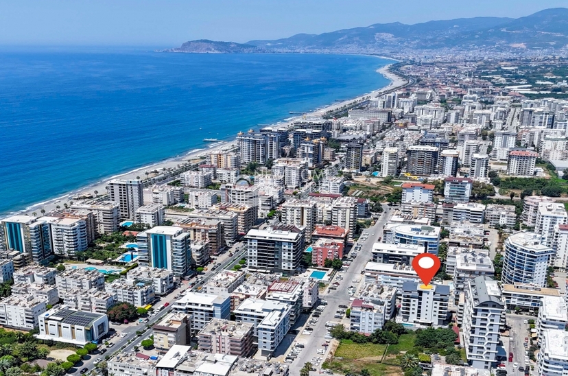 Mountain-View 1+1 Lejlighed i Mahmutlar, Alanya