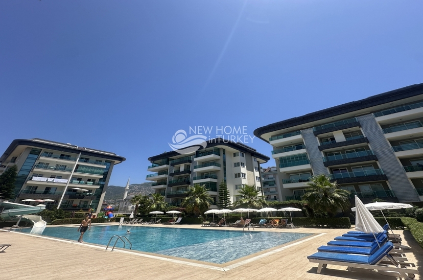 Luxury 1+1 Apartment with Mountain View in Kestel, Alanya
