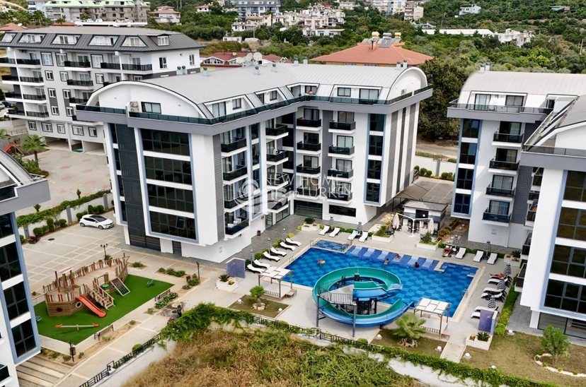 Luxuriöse 2+1 Penthouse mit Bergblick, Alanya - Oba