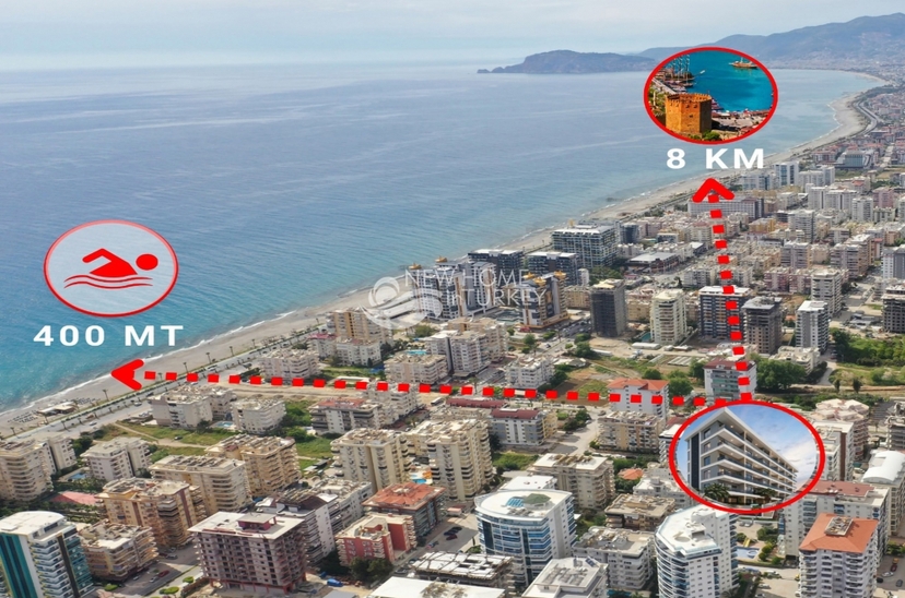 Luxury 5+1 Penthouse with Mountain Views, Alanya