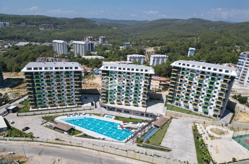 Luksus 1+1 Lejlighed med Fantastisk Hav- og Bjergudsigt, Avsallar