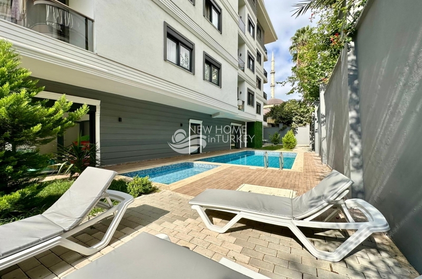 Modernes 1+1 Apartment im Stadtzentrum von Alanya
