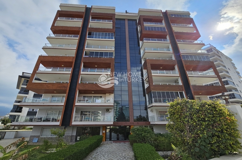 Luxuriöses 1+1 Apartment mit Bergblick, Alanya
