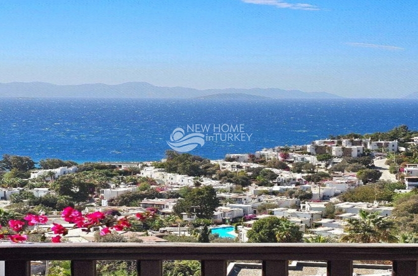 Luxury 2+1 Apartment with Sea and Mountain Views, Bodrum