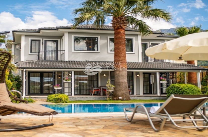 Luxurious 4+1 Mountain View Villa in Ovacik, Fethiye