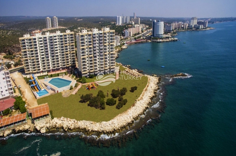 Luxuriöse 3+1 Wohnung mit Meerblick und Bergblick, Mersin - Ayaş