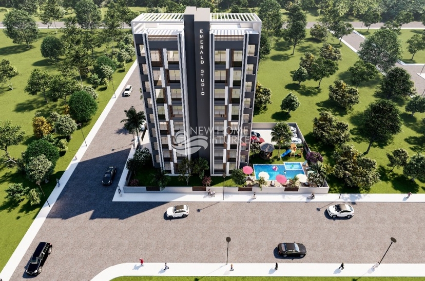 Luxuriöses 2+1 Apartment mit atemberaubendem Blick in Mersin-Tece