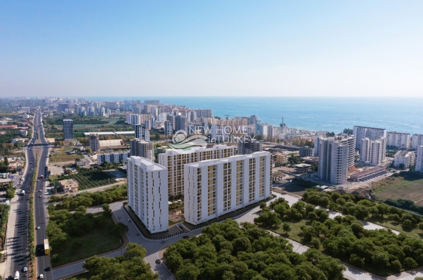 Attractive apartments in Arpaçbahşiş, Mersin