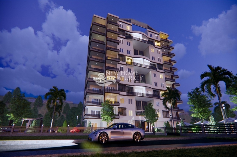 Moderno dizajniran novi complex u cetvrti Ayaş,Mersin