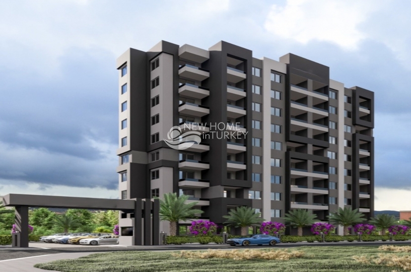 Luxury 1+1 with Castle and Mountain Views, Mersin-Mezitli