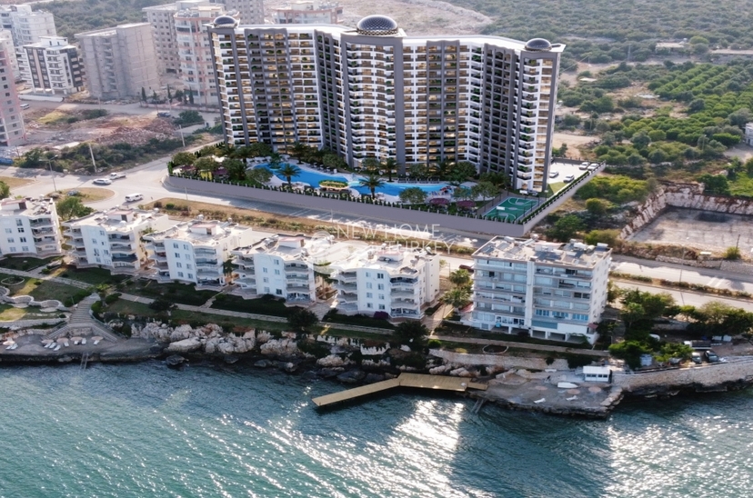 Luxury 1+1 Apartment with Sea and Mountain Views, Mersin