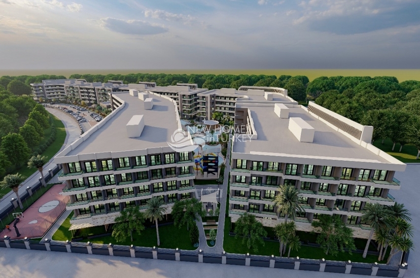 Luxury 1+1 Apartment with Sea and Mountain Views in Mersin