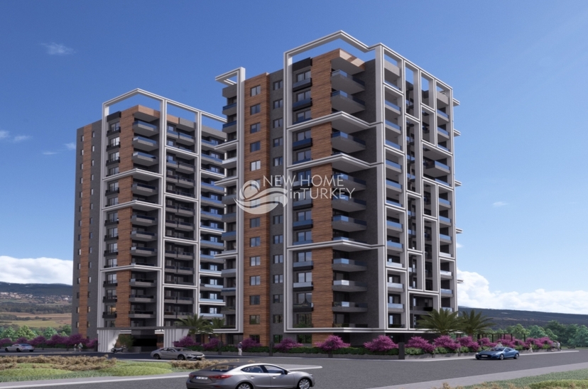 Luxury 1+1 Apartment with Mountain Views, Mersin