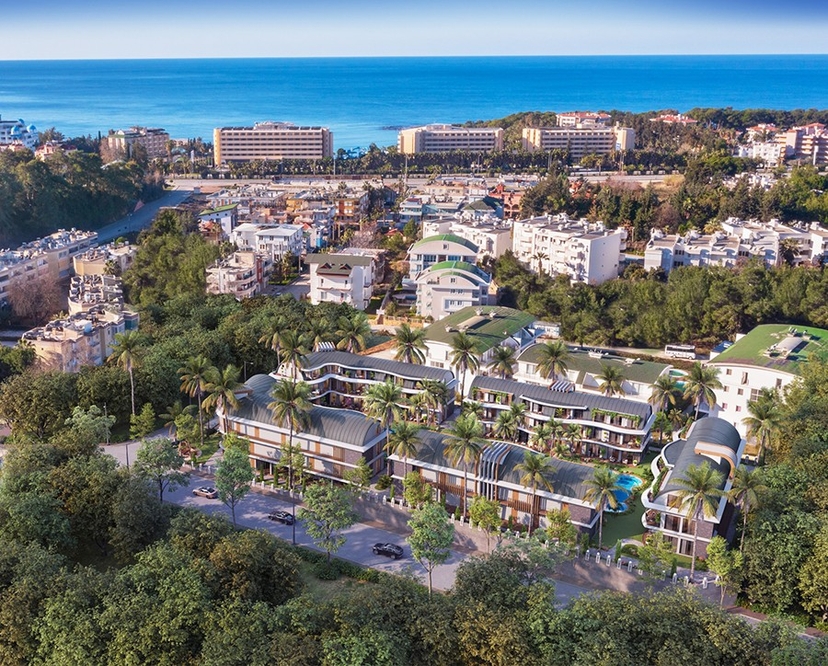 Luxury 2+1 Apartment with Mountain View in Alanya
