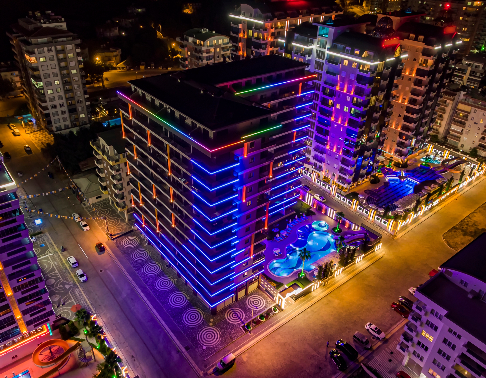 Luksuriøs 3+1 Penthouse med Hav- og Bjergudsigt i Alanya - Mahmutlar