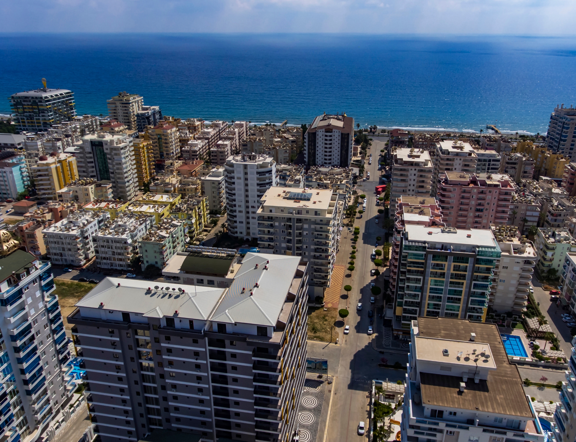 Luksuriøs 3+1 Penthouse med Hav- og Bjergudsigt i Alanya - Mahmutlar