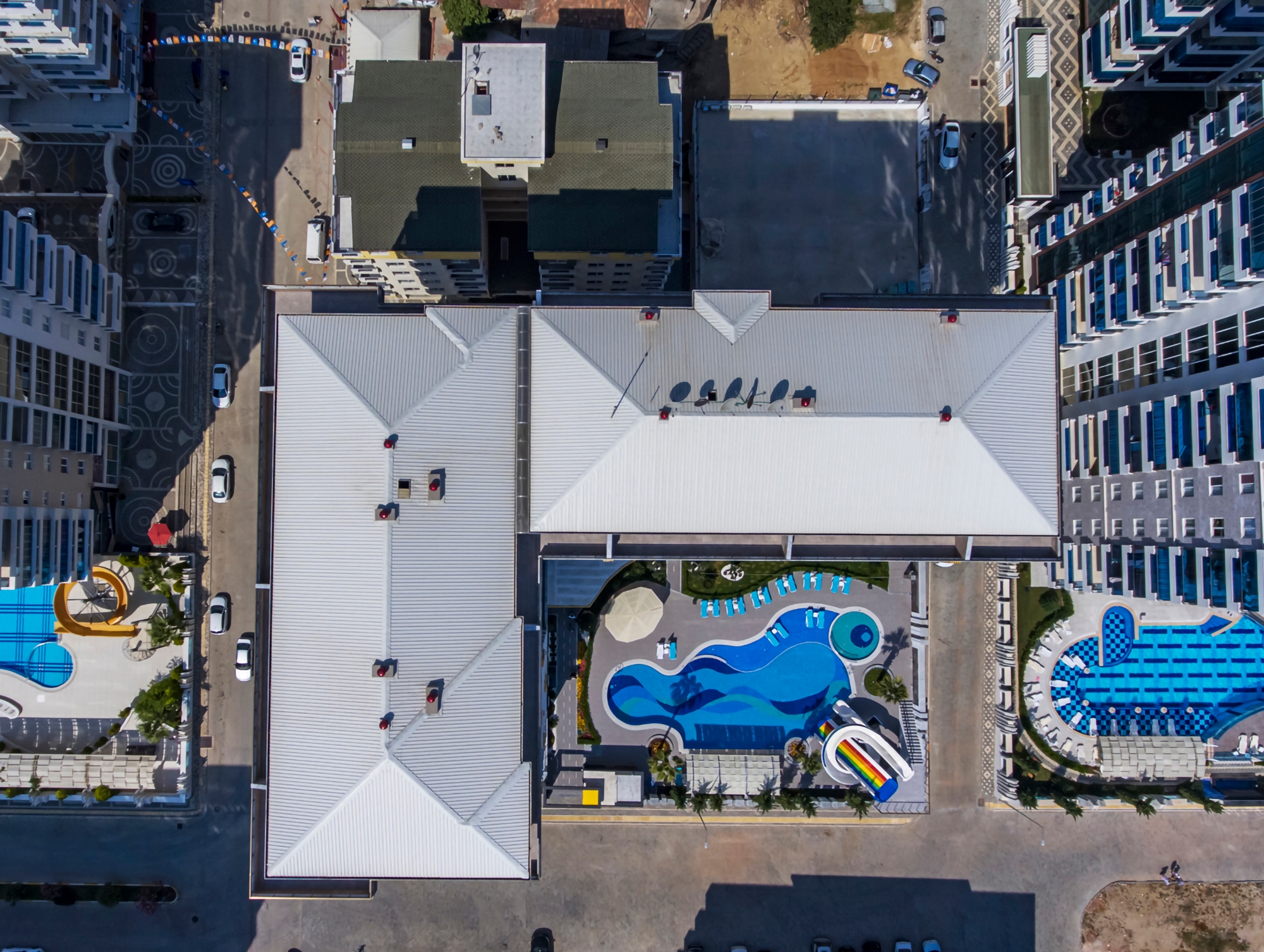 Luksuriøs 3+1 Penthouse med Hav- og Bjergudsigt i Alanya - Mahmutlar