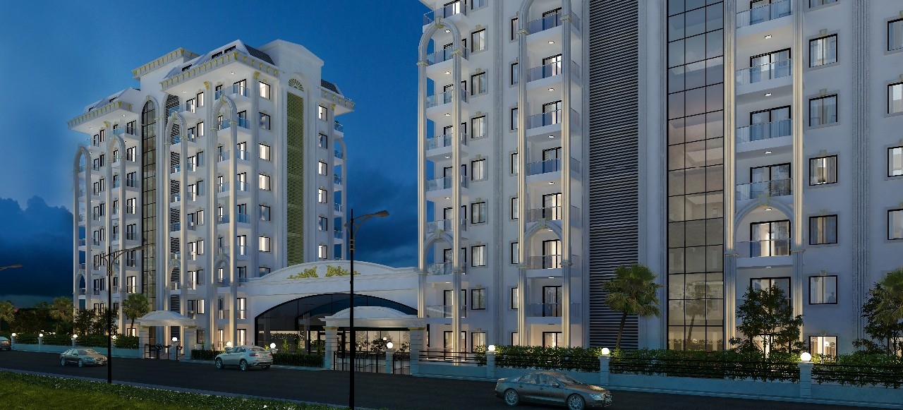 Modern 1+1 Apartment with Sea and Mountain Views in Avsallar