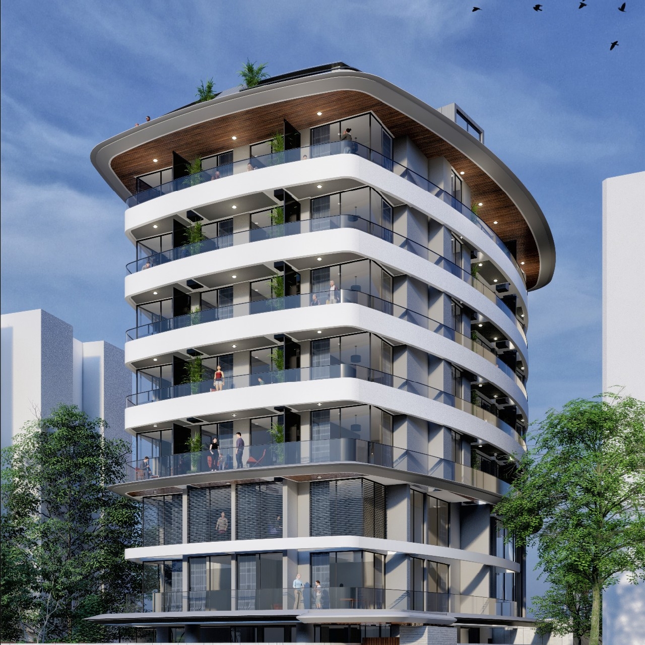 Exceptional city center project in Alanya