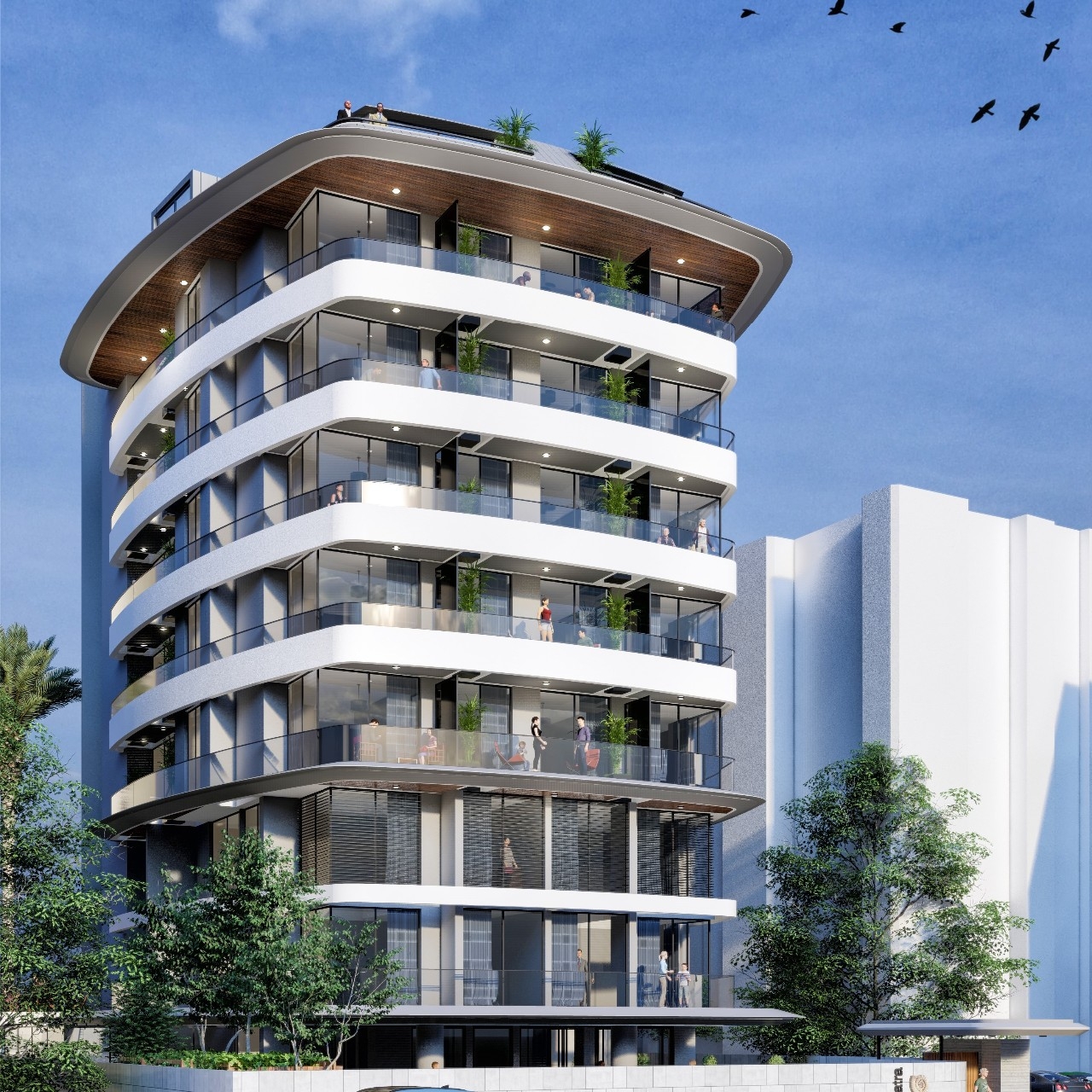 Exceptional city center project in Alanya