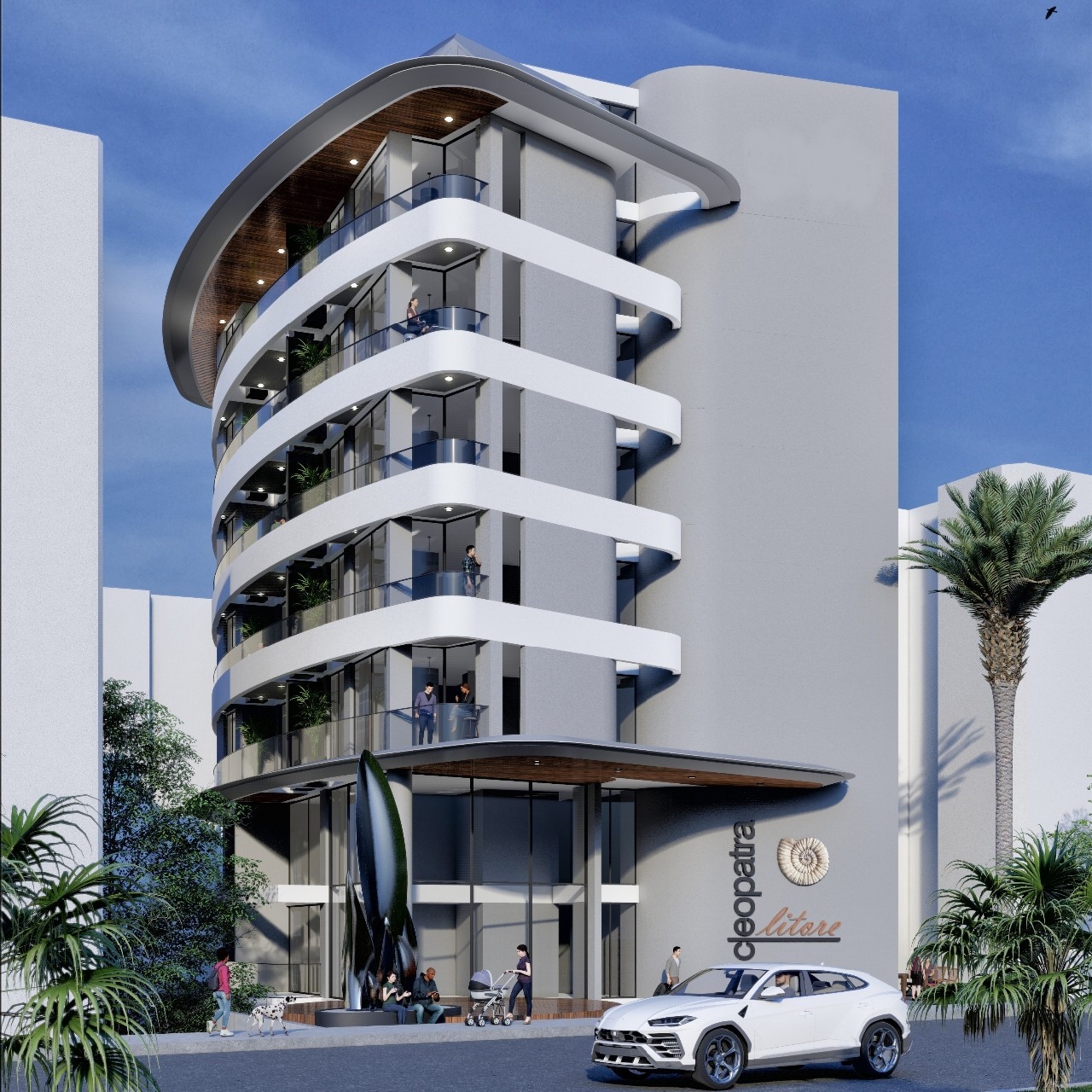 Exceptional city center project in Alanya