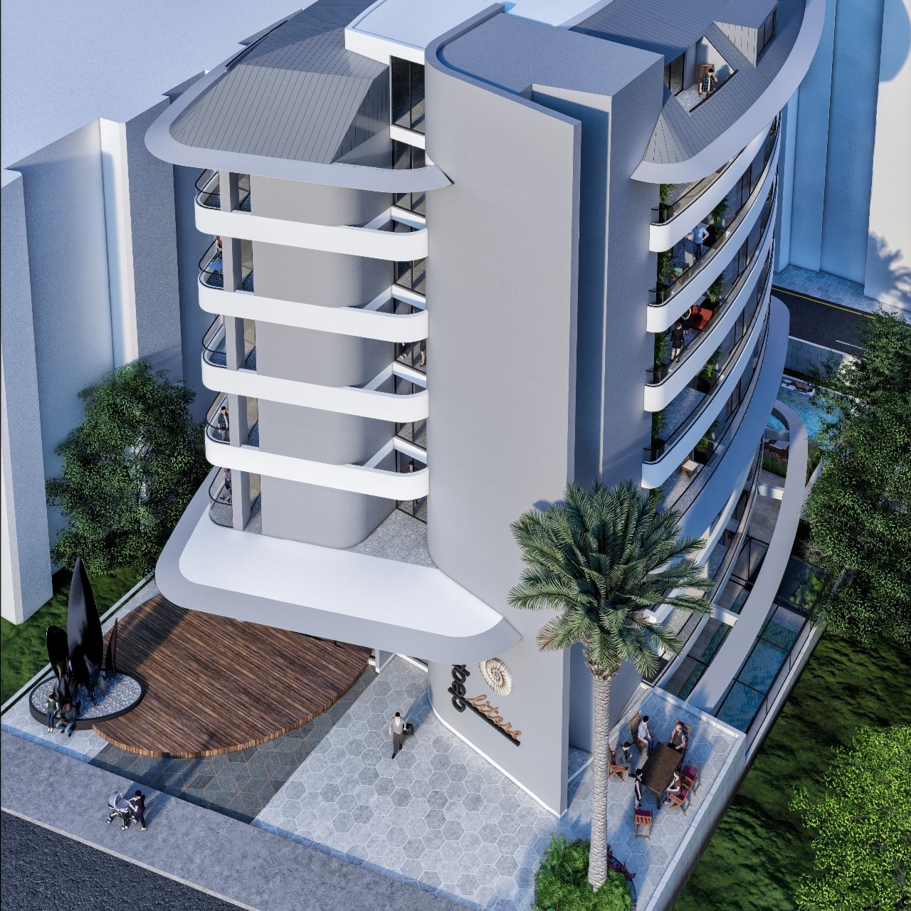 Exceptional city center project in Alanya
