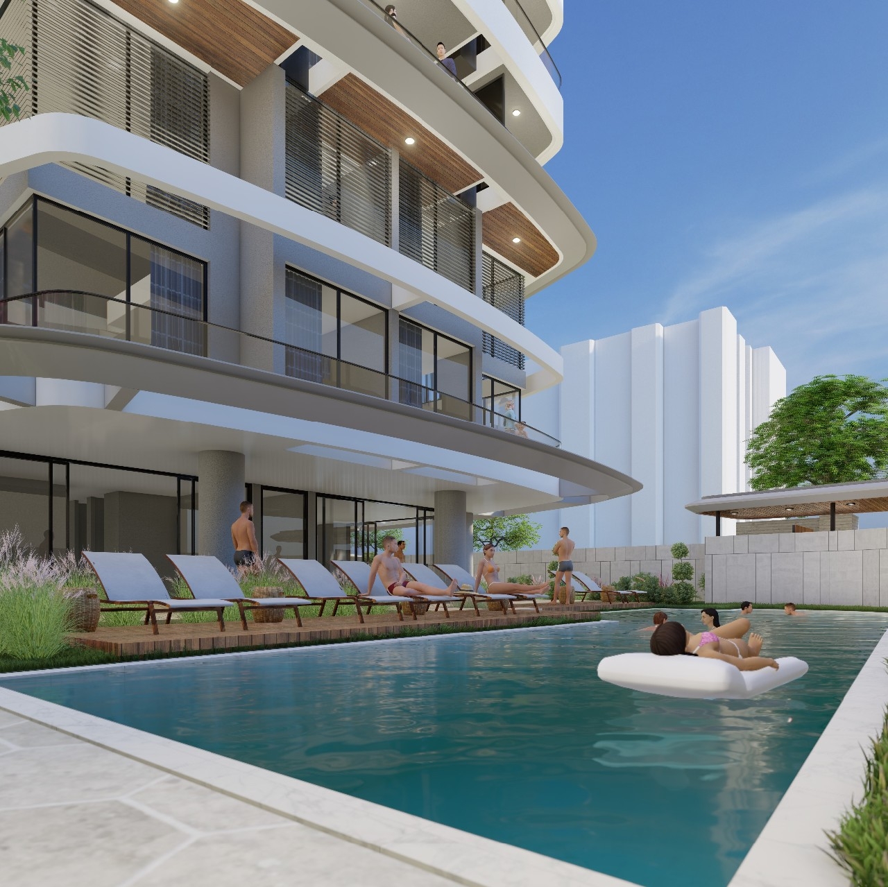 Exceptional city center project in Alanya