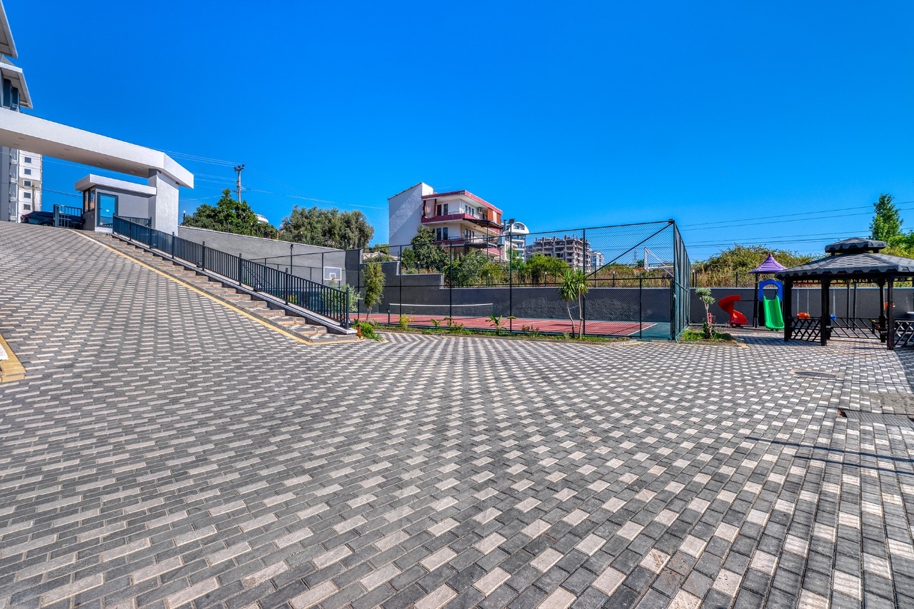 Luxury 1+1 Apartment with Sea and Mountain Views in Avsallar