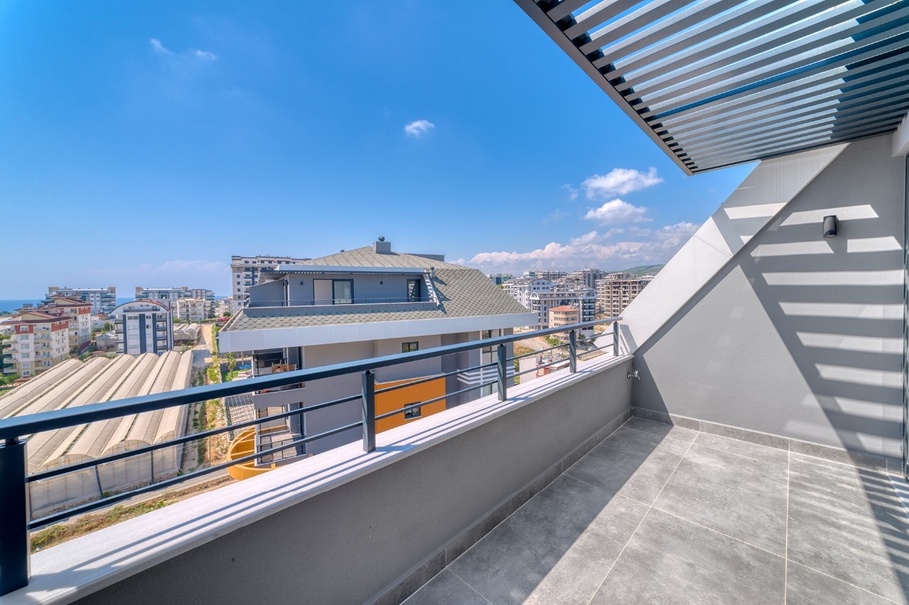 Luxury 1+1 Apartment with Sea and Mountain Views in Avsallar