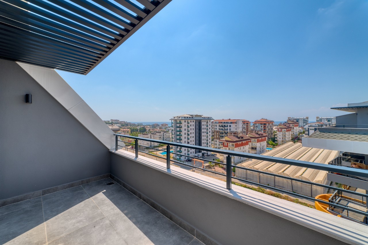 Luxury 1+1 Apartment with Sea and Mountain Views in Avsallar