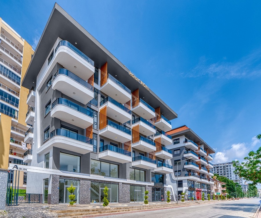 Luxury 2+1 Apartment with Sea and Mountain Views in Alanya - Mahmutlar
