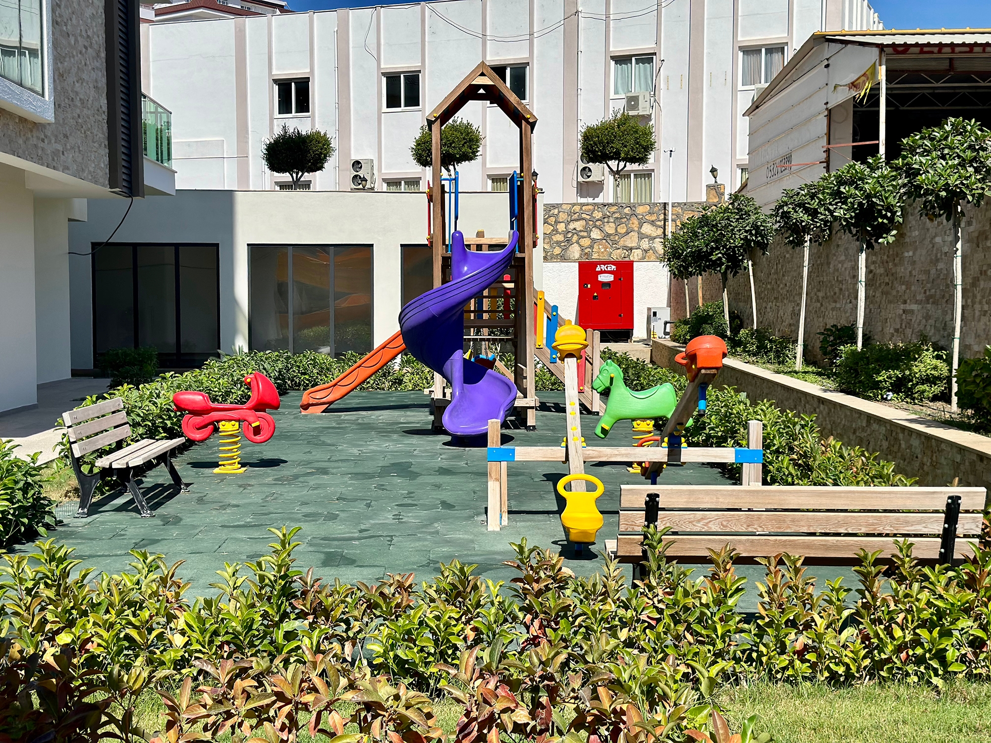 Luxuriöse 1+1 Wohnung mit Meerblick in Avsallar, Alanya