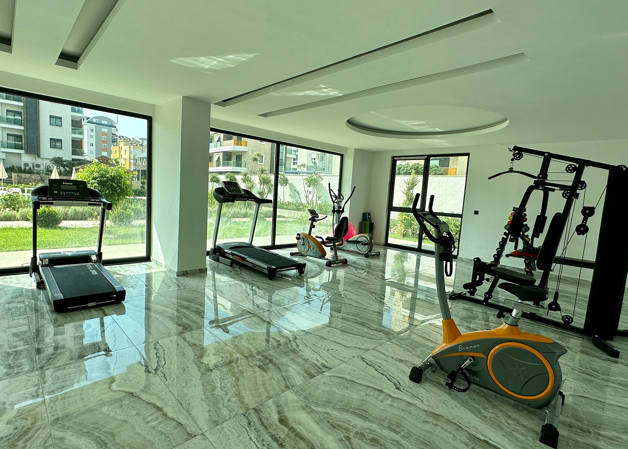 Luxuriöse 1+1 Wohnung mit Meerblick in Avsallar, Alanya