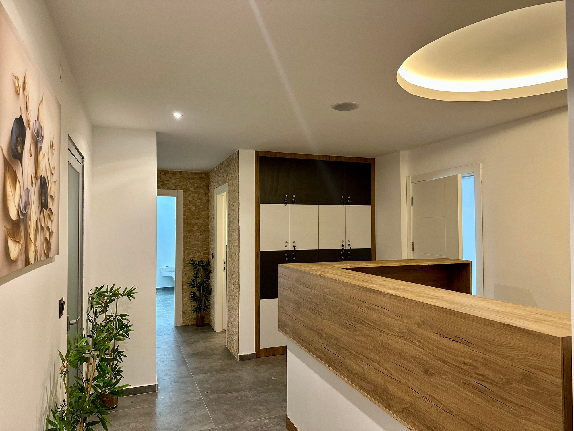 Luxuriöse 1+1 Wohnung mit Meerblick in Avsallar, Alanya
