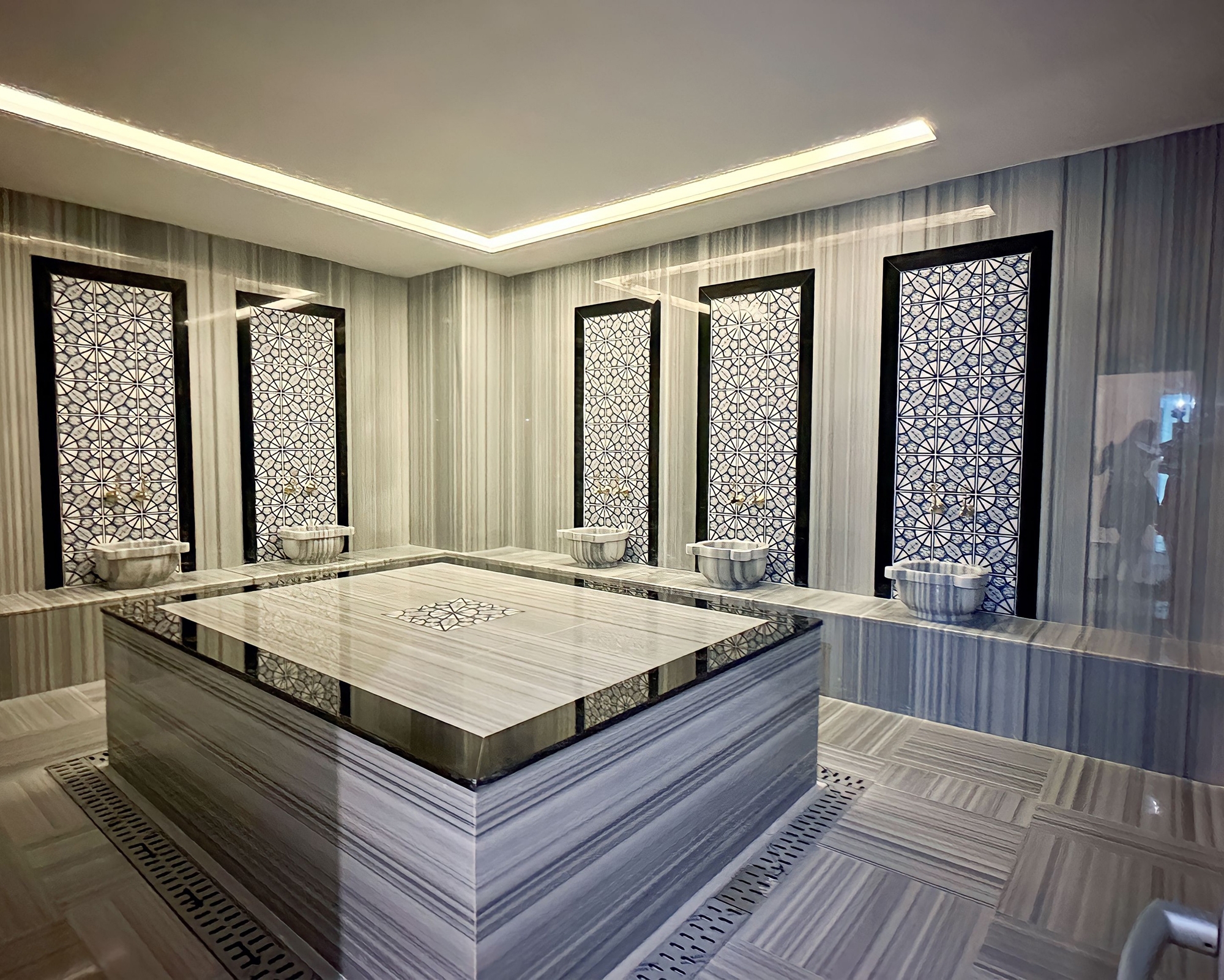 Luxuriöse 1+1 Wohnung mit Meerblick in Avsallar, Alanya