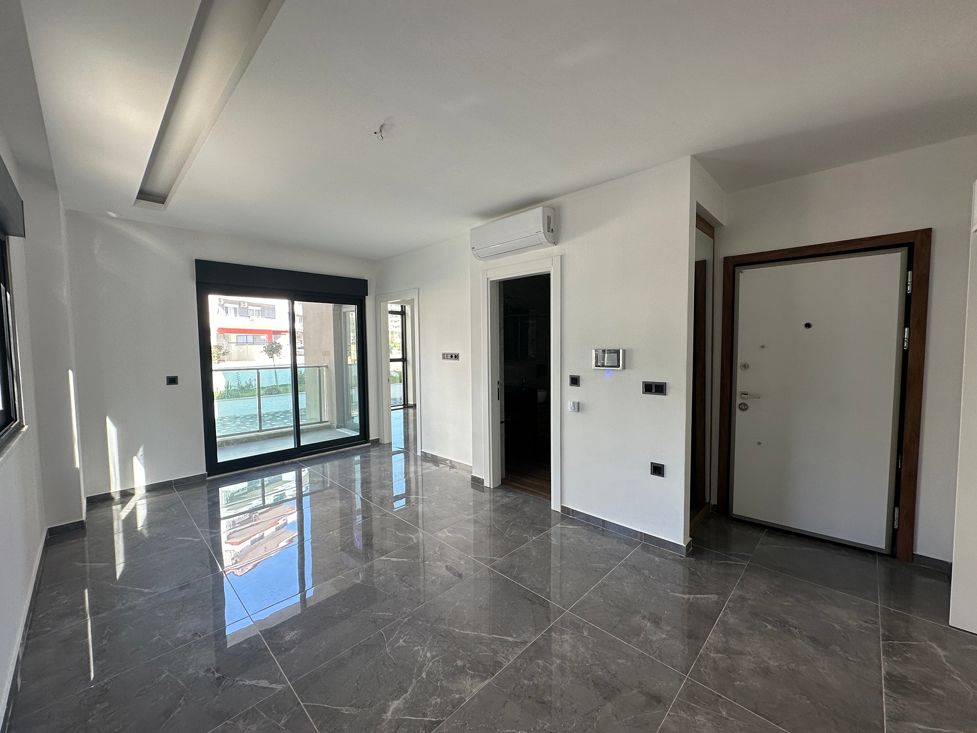 Luxuriöse 1+1 Wohnung mit Meerblick in Avsallar, Alanya