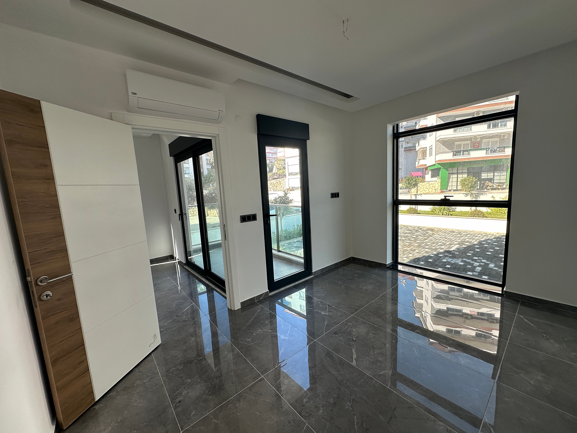 Luxuriöse 1+1 Wohnung mit Meerblick in Avsallar, Alanya