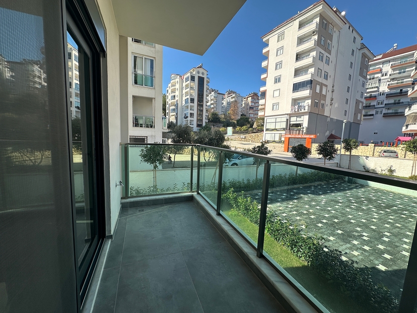 Luxuriöse 1+1 Wohnung mit Meerblick in Avsallar, Alanya