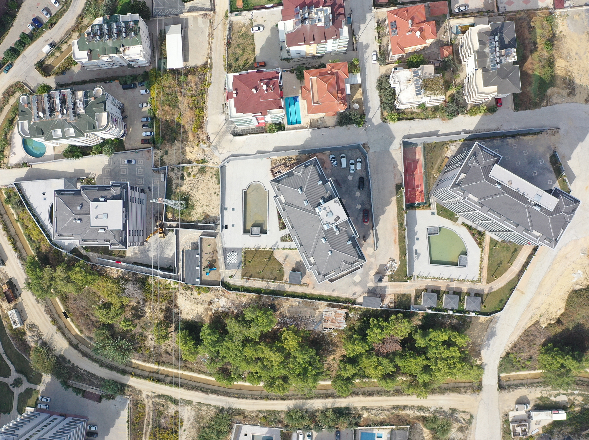 Luksuriøs 2+1 Lejlighed med Hav- og Bjergudsigt, Alanya - Avsallar