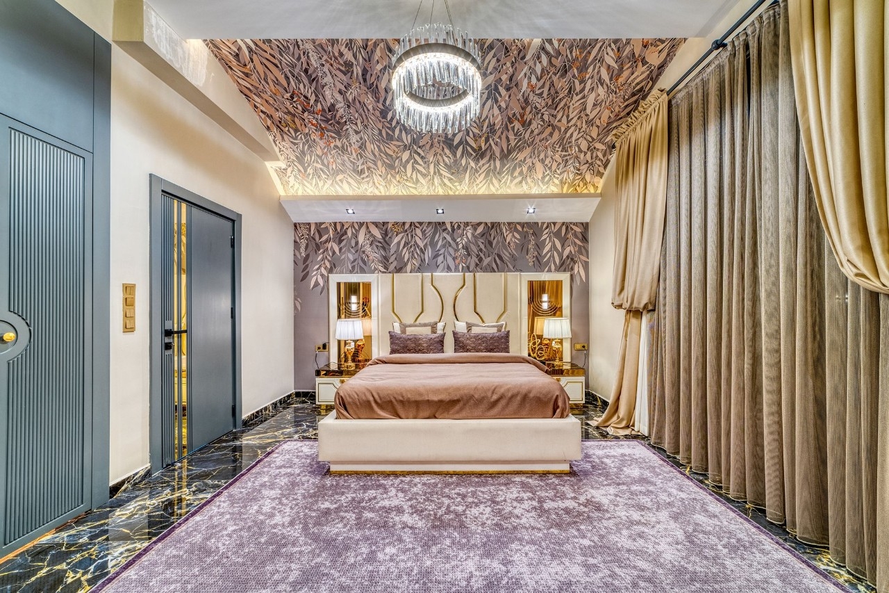 Luksuriøs 5+1 Villa med Fantastisk Udsigt i Kargicak, Alanya