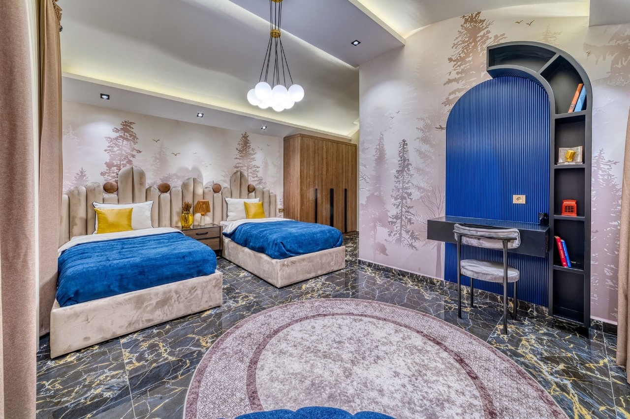 Luksuriøs 5+1 Villa med Fantastisk Udsigt i Kargicak, Alanya
