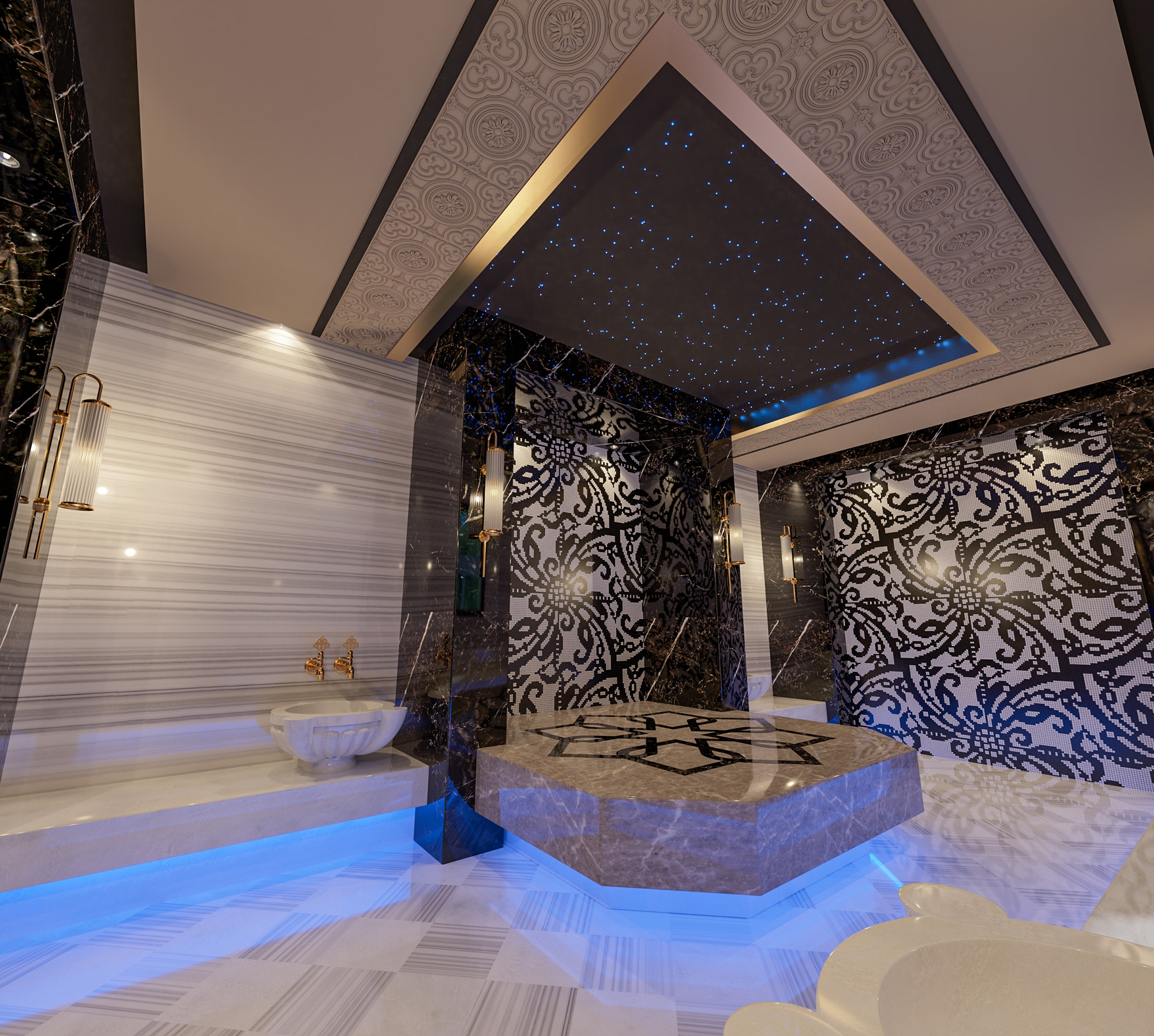 Luksuriøs 1+1 Lejlighed med Fantastisk Udsigt, Alanya Center