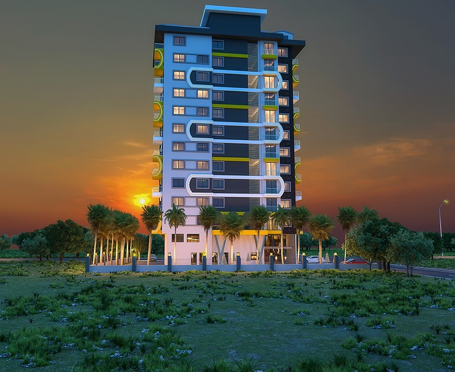 Amazing complex with many on-site facilities in Alanya