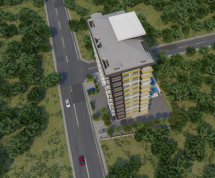 Amazing complex with many on-site facilities in Alanya
