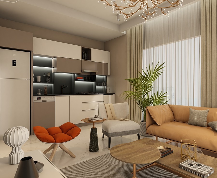 Amazing complex with many on-site facilities in Alanya