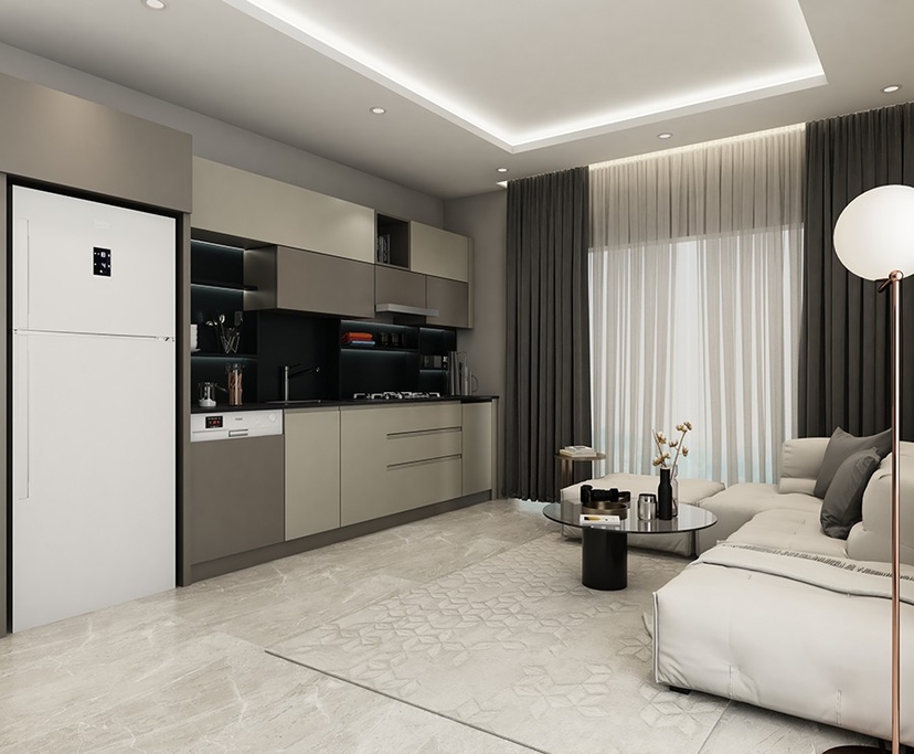 Amazing complex with many on-site facilities in Alanya